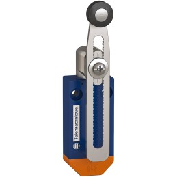 1 pcs - Telemecanique Sensors XC Series Roller Lever Limit Switch, Plastic Housing