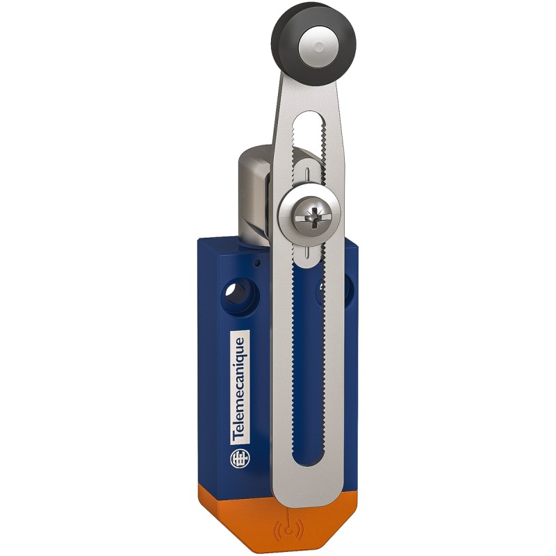 1 pcs - Telemecanique Sensors XC Series Roller Lever Limit Switch, Plastic Housing