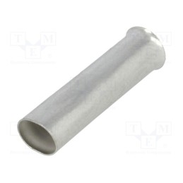 50 pcs : E08KH-01010104000 - Tip: bootlace ferrule, non-insulated, copper, 10mm2, 20mm, tinned