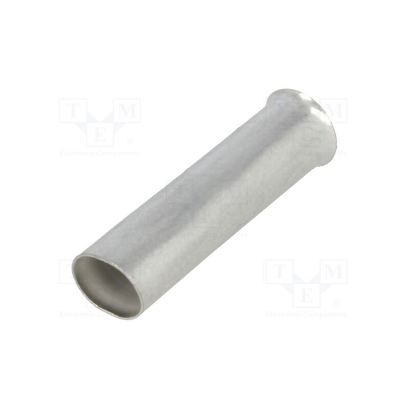 50 pcs : E08KH-01010104000 - Tip: bootlace ferrule, non-insulated, copper, 10mm2, 20mm, tinned