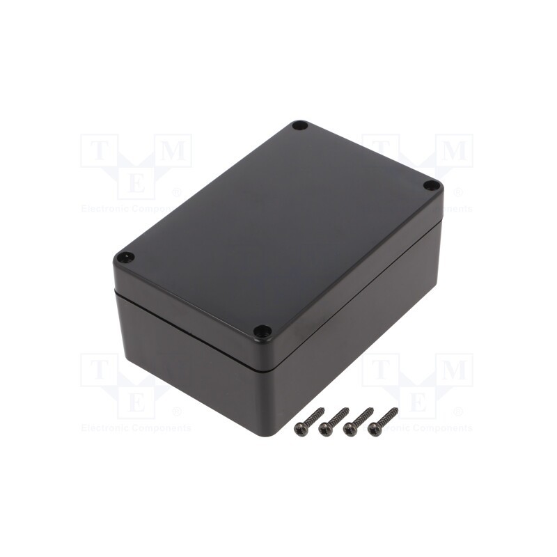 10 pcs : KM-275BK - Enclosure: multipurpose, X: 70mm, Y: 105mm, Z: 45mm, ABS, black, IP65
