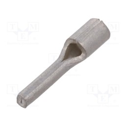 50 pcs : E09KO-01030100201 - Tip: wire pin, Ø: 1.9mm, 1mm2, crimped, for cable, non-insulated