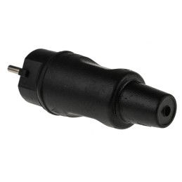 1 pcs - Kopp German Mains Plug, 16A, Cable Mount, 250 V ac