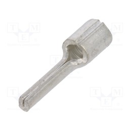 50 pcs : E09KO-01030100501 - Tip: wire pin, Ø: 1.9mm, 2.5mm2, crimped, for cable, non-insulated