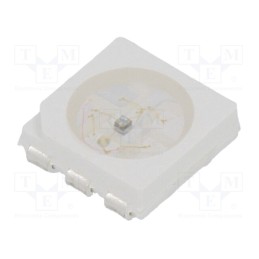 10 pcs : OSB5SSS4C1A - LED, blue, blinking, 220÷500mcd, 120°, 3÷5V, 20mA, 5x5x1.5mm