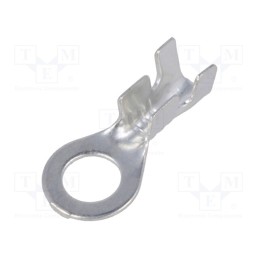 50 pcs : E10KN-01050100601 - Tip: ring, M5, 1.5÷2.5mm2, crimped, for cable, tinned, brass