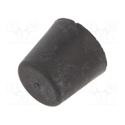 10 pcs : DVB.6-38-35-M8-10-40 - Vibroisolation foot, Ø: 38mm, Shore hardness: 40±5, 840N, 96N/mm