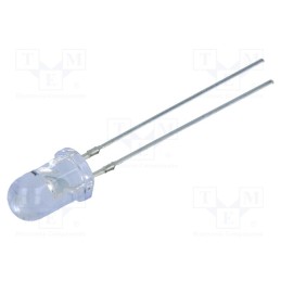 10 pcs : OSG8HA5A31A-5V - LED, 5mm, yellow green, 500÷750mcd, 30°, Front: convex, 5V