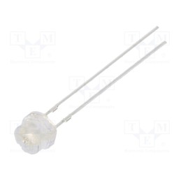 10 pcs : OSV5DL56A1A - LED, UV, 100°, 20mA, P: 114mW, 400÷410nm, 3÷3.8VDC, THT