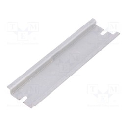 10 pcs : TZ35.106 - DIN rail, steel, W: 35mm, L: 122mm, ZP13513560, Plating: zinc