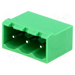 50 pcs : EBPA-03-C-C - Pluggable terminal block, 5mm, ways: 3, straight, socket, male