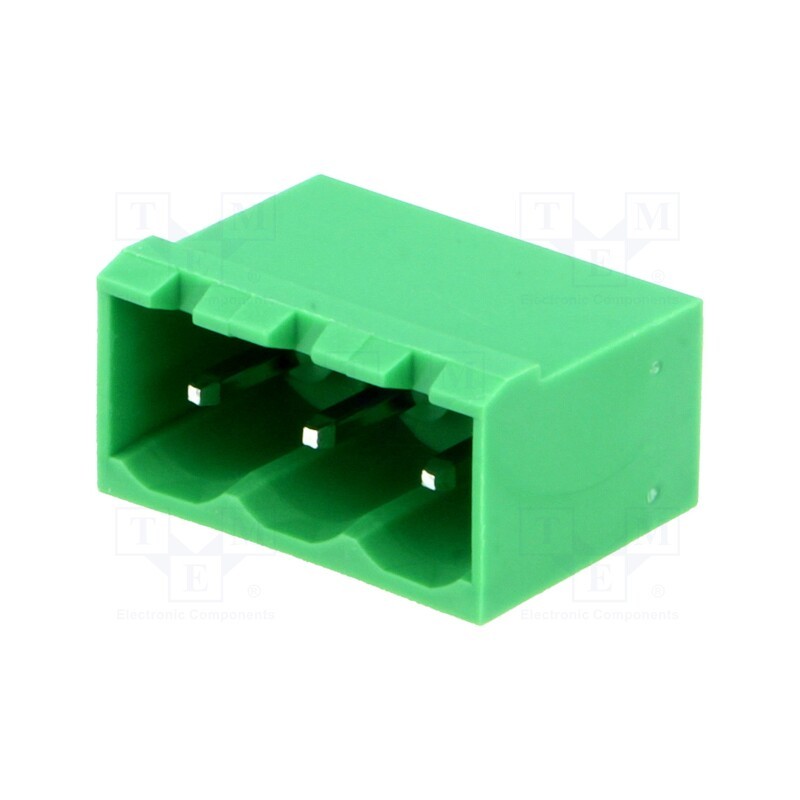 50 pcs : EBPA-03-C-C - Pluggable terminal block, 5mm, ways: 3, straight, socket, male