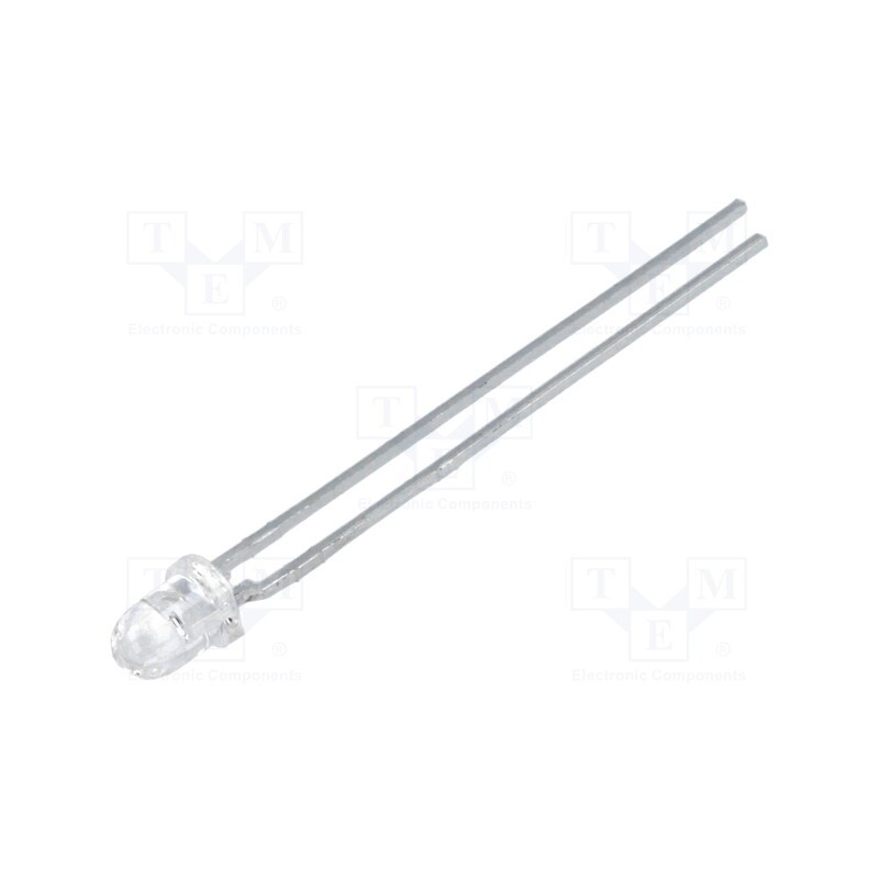 10 pcs : SFH 309-4 - Phototransistor, 3mm, λp max: 860nm, 35V, 12°, Lens: transparent