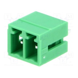 50 pcs : EBRA-02-B - Pluggable terminal block, 3.81mm, ways: 2, straight, socket, male