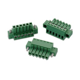 10 pcs - Wurth Elektronik 3.5mm Pitch 2 Way Vertical Pluggable Terminal Block, Plug, Cable Mount, Solder Termination