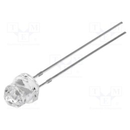 10 pcs : OSW5DKEDD1A - LED, 4.85mm, white cold, 1560÷2180mcd, 2.9÷3.6V, 20mA, Diamond