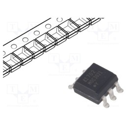 10 pcs : MOC3021S-TA1 - Optotriac, 5kV, Uout: 400V, without zero voltage crossing driver