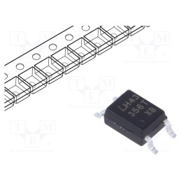 10 pcs : LTV-356T-B - Optocoupler, SMD, Ch: 1, OUT: transistor, Uinsul: 3.75kV, Uce: 80V