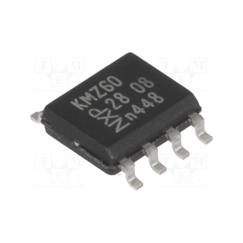 10 pcs : KMZ60,115 - Sensor: Hall, 2.7÷5.5VDC, Kind of sensor: rotary position sensor