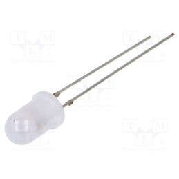 10 pcs : OSRBMS5A32A - LED, 5mm, red/blue, bicolour,blinking, 30°, 3÷5V, 20mA