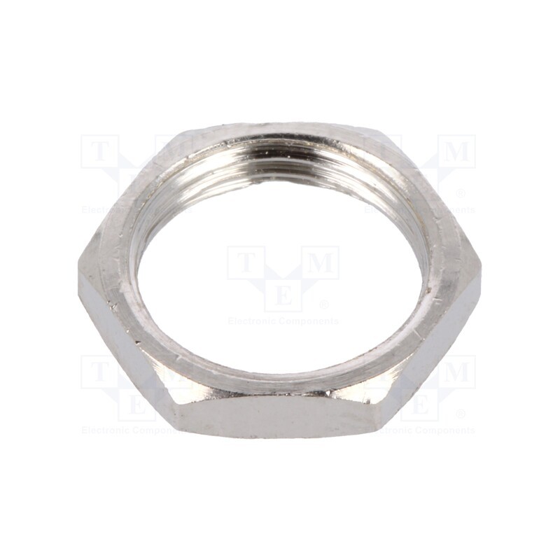 50 pcs : F-N - Nut, Application: F connectors, Plating: nickel