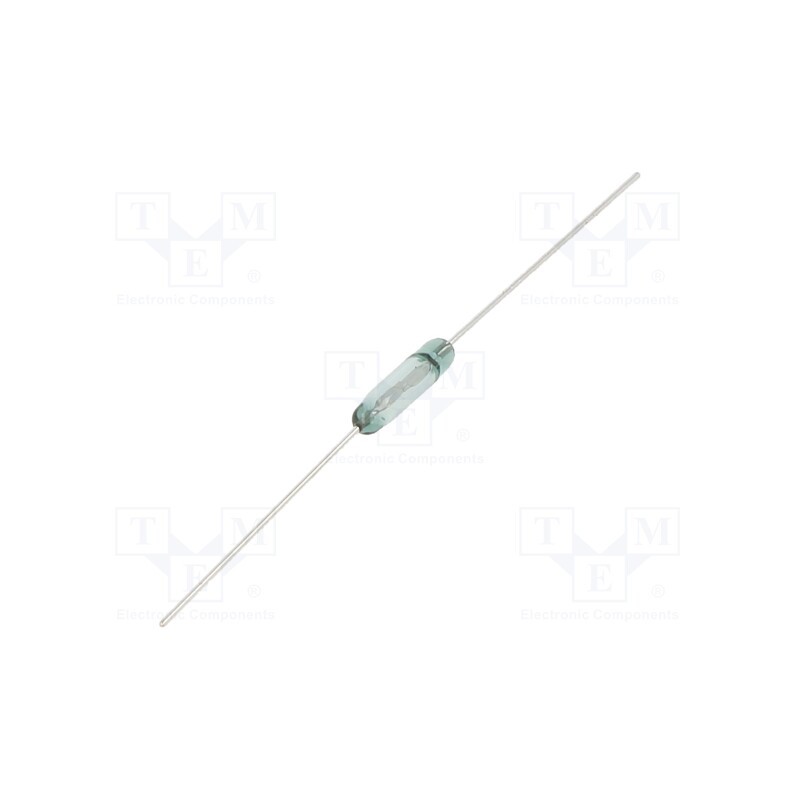 10 pcs : KSK-1A80/1-1015 - Reed switch, Range: 10÷15AT, Pswitch: 10W, Ø1.8x35.8mm, max.170V