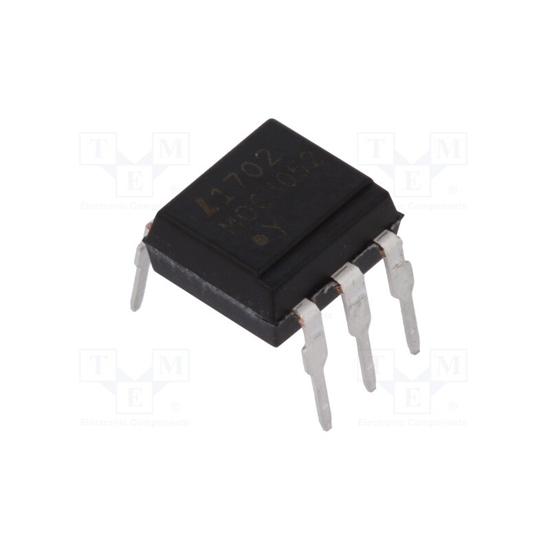 10 pcs : MOC3052 - Optotriac, 5kV, Uout: 600V, without zero voltage crossing driver