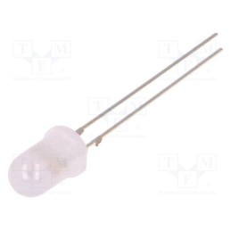 10 pcs : OSYBMS5A32A - LED, 5mm, blue/yellow, bicolour,blinking, 30°, 3÷5V, 20mA