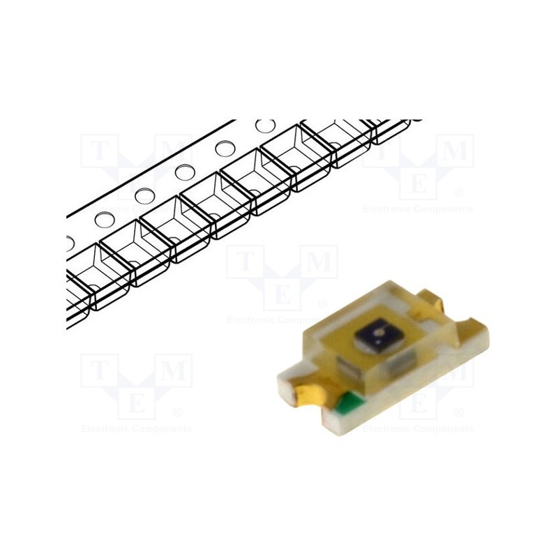 20 pcs : LL-S150PTC-1A - Phototransistor, 1206, Dim: 3.2x1.6x1.1mm, λp max: 940nm, 30V, 120°