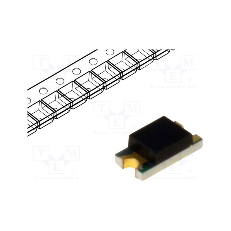 20 pcs : LL-S150PTD-1A - Phototransistor, 1206, Dim: 3.2x1.6x1.1mm, λp max: 940nm, 30V, 120°
