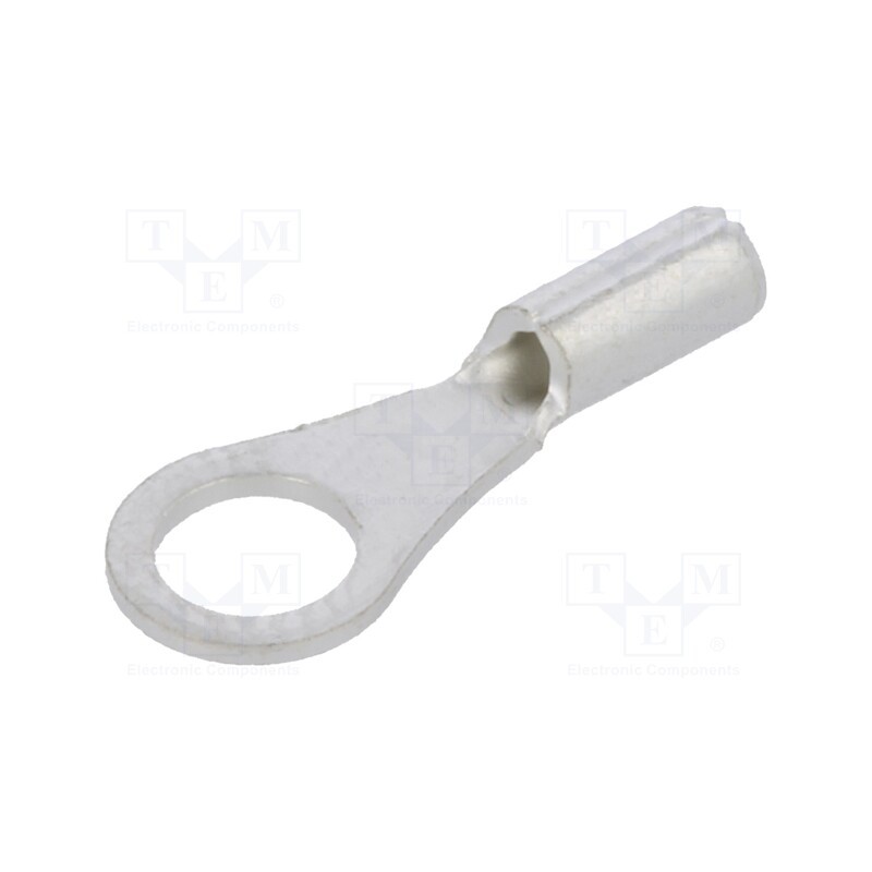 100 pcs : GS3-0.5 - Tip: ring, M3, 0.1÷0.5mm2, crimped, for cable, non-insulated, 3.2mm