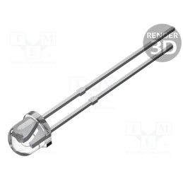 20 pcs : PT-A2-AC-5-BE-850 - Phototransistor, 5mm, λp max: 850nm, 30V, Lens: transparent, 70mW