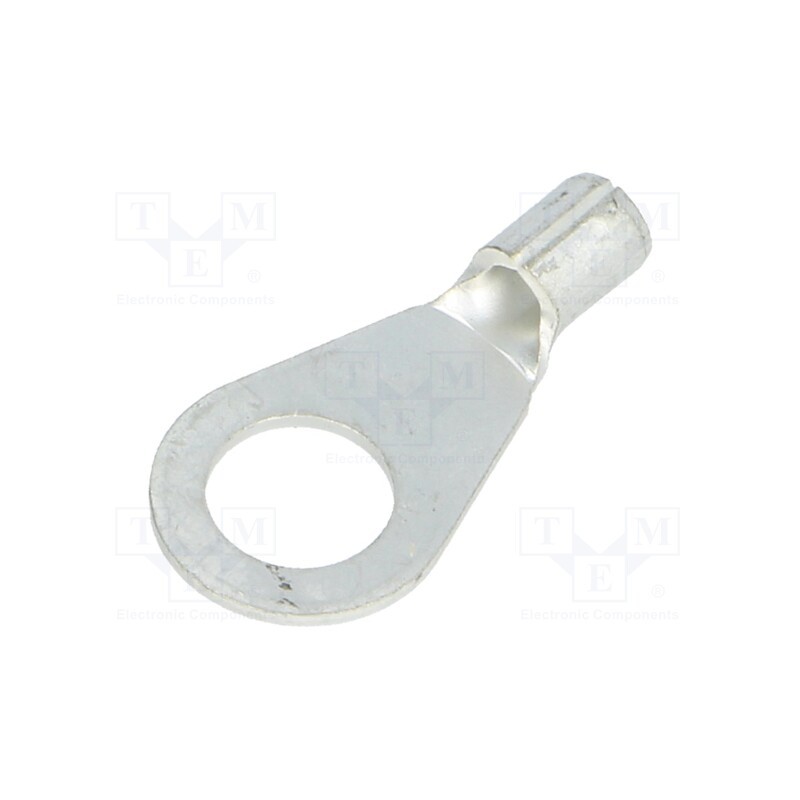 50 pcs : GS6-2.5 - Tip: ring, M6, 1÷2.5mm2, crimped, for cable, non-insulated, tinned