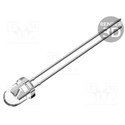 20 pcs : PT-A2-AC-3-BE-850 - Phototransistor, 3mm, λp max: 850nm, 30V, Lens: transparent, 70mW