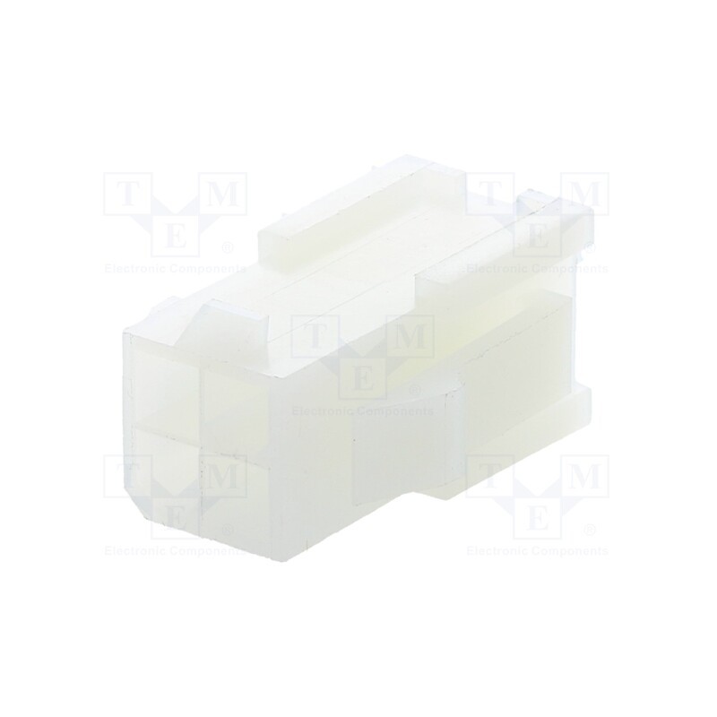 50 pcs : H5050-04PDW000R - Plug, wire-wire, male, N42G, 4.2mm, PIN: 4, 600V, Locking: latch