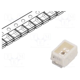 50 pcs : LY M67K-J1L2-26 - LED, SMD, 2014,Mini PLCC2, yellow, 15.2÷48mlm, 4.5÷18mcd, 120°