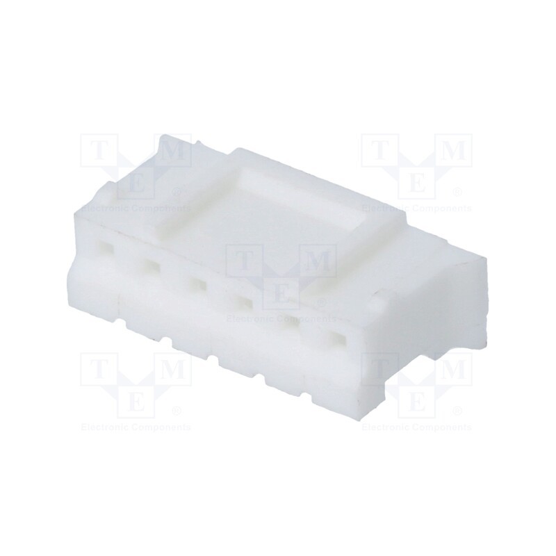 100 pcs : I-DS1066-SCW006 - Plug, wire-board, female, 2mm, PIN: 6, w/o contacts, for cable, 100V