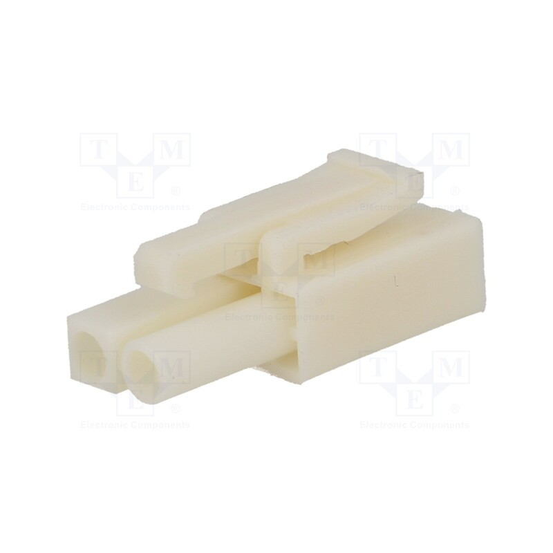 50 pcs : I-DS1069-02-PCW002-A - Plug, wire-wire, female, 4.5mm, PIN: 2, Layout: 1x2