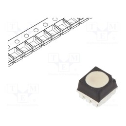 50 pcs : RF-W1SA35IS-M42 - LED, SMD, RGB, 3.7x3.5x2.8mm, 110°, 1.7÷2.4/2.7÷3.4/2.7÷3.4V