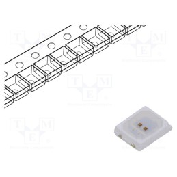 50 pcs : FYLS-2835PUYC-0.2W - LED, SMD, 2835, yellow, 1750÷2250(typ)-2850mcd, 3.5x2.8x1.9mm