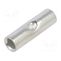 50 pcs : KLA_6-20/1 - Tip: butt splice, copper, 6mm2, tinned, crimped, for cable