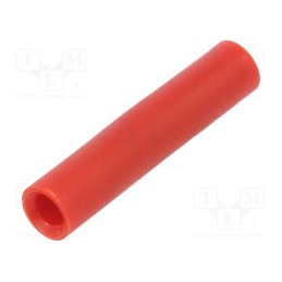 50 pcs : KLE_1/100 - Tip: butt splice, insulated, copper, 0.5÷1mm2, tinned, crimped