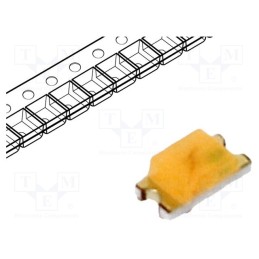 50 pcs : OSK40603C1E - LED, SMD, 0603, pink, 50÷100mcd, 1.6x0.8x0.6mm, 120°, 2.5÷3.4V, 5mA