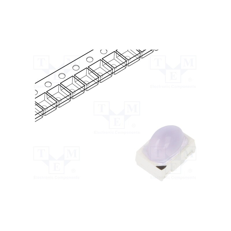 50 pcs : RF-P42D6-IPJ-FT - IR transmitter, 930÷940nm, SMD, Dim: 4.2x2.8x3.3mm, 50mA, 1.2÷1.5V