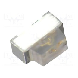 50 pcs : N0R43S44SV - LED, SMD, 0602, red, 250÷800mcd, 1.6x0.6x1.2mm, 140°, 1.7÷2.5V, 20mA