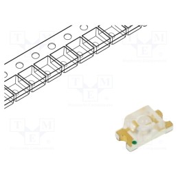 50 pcs : FYLS-1206BURC - LED, SMD, 1206, red, 3.2x1.6x1.4mm, 30°, 1.7÷2.4V, 20mA