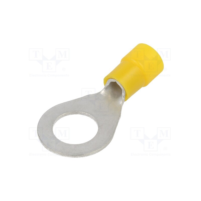 50 pcs : KOE_10-6/100 - Tip: ring, M10, Ø: 11mm, 4÷6mm2, crimped, for cable, insulated