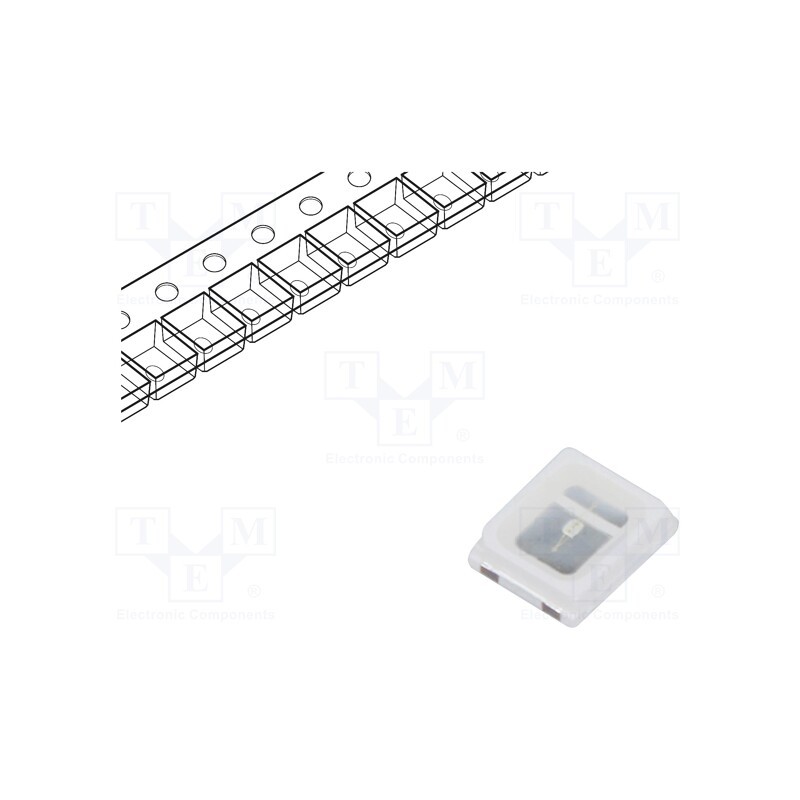 50 pcs : RF-BNRI35TS-CK-N - LED, SMD, 2835,PLCC2, blue, 3÷6lm, 2.8x3.5x0.8mm, 120°, 2.8÷3.5V