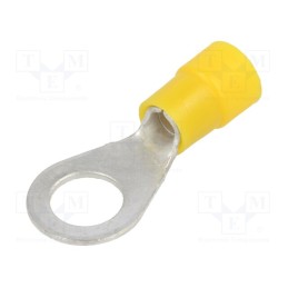 50 pcs : KOE_8-6/100 - Tip: ring, M8, Ø: 8.5mm, 4÷6mm2, crimped, for cable, insulated