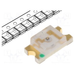 50 pcs : LL-S150UGC-2B - LED, SMD, 1206, yellow green, 10÷16mcd, 3.2x1.6x1.1mm, 120°, 20mA